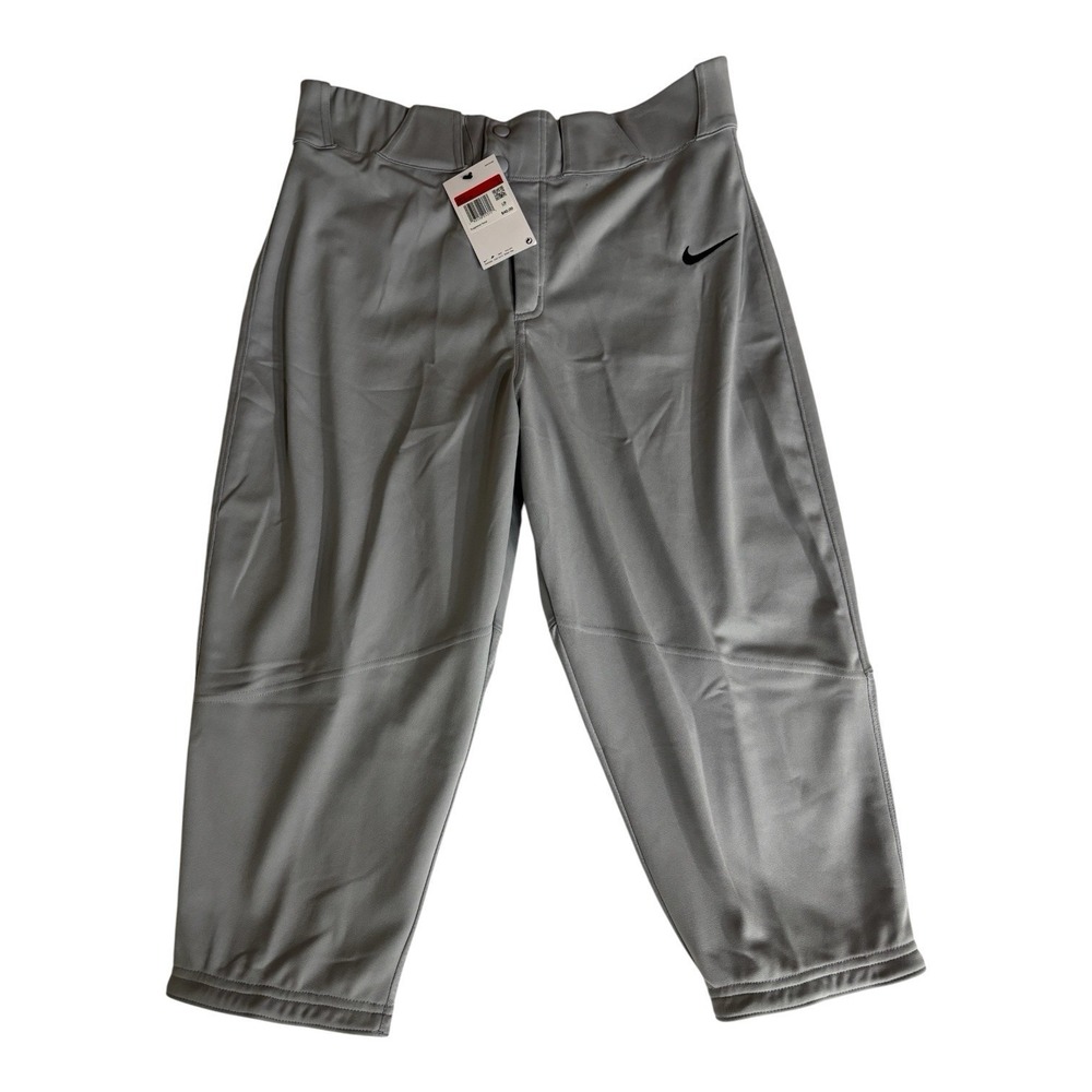 Nike Baseball Pants Vapor Select High Waist Knicker Mens Large Grey